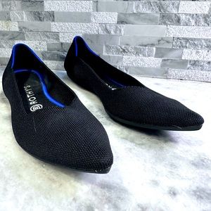Rothy’s Black Solid “The Point” ladies shoes